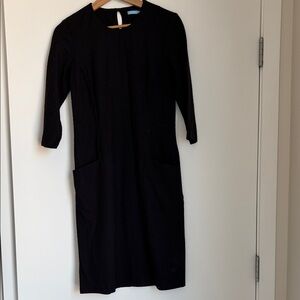 Chic Black Long Sleeve Dress